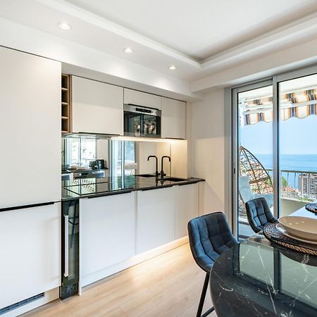 Baie De Monaco - Terrasse Vue Mer - Parking - Af ボーソレイユ エクステリア 写真
