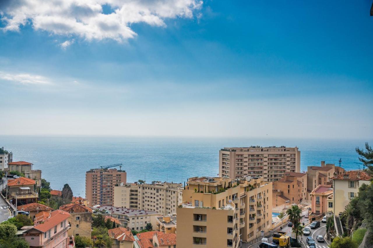 Baie De Monaco - Terrasse Vue Mer - Parking - Af ボーソレイユ エクステリア 写真
