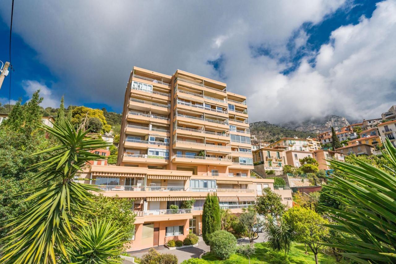 Baie De Monaco - Terrasse Vue Mer - Parking - Af ボーソレイユ エクステリア 写真